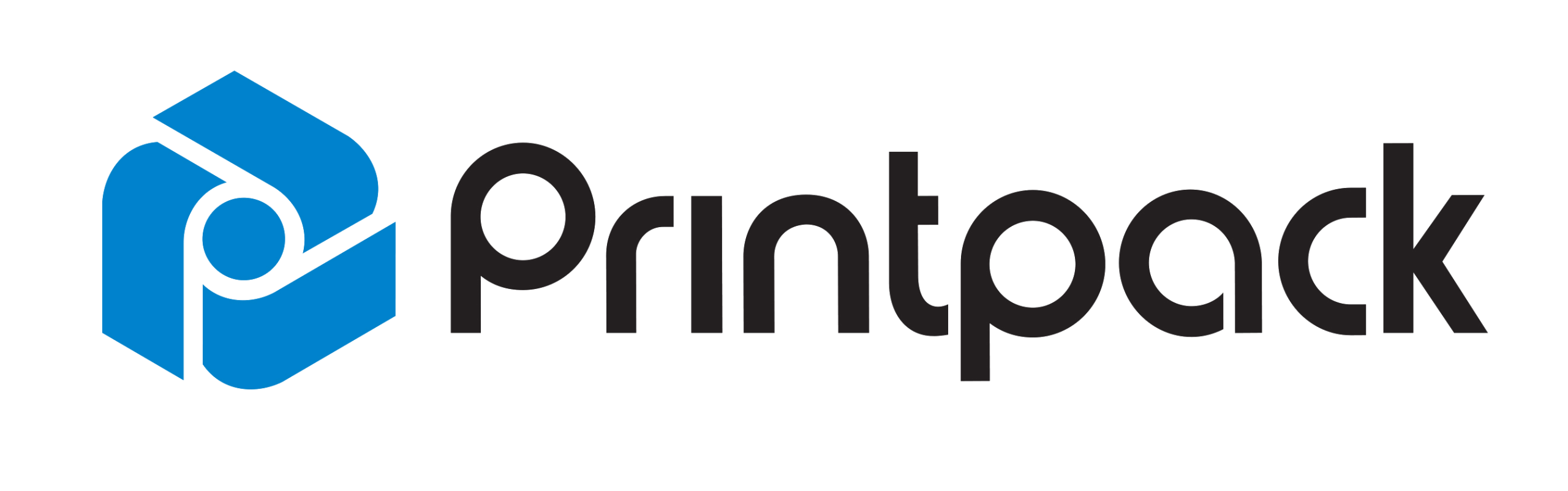 Logotipo Printpack nuevo azul